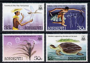 Kiribati 1984 Legends set of 4 (SG 228-31) unmounted mint, stamps on , stamps on  stamps on mythology