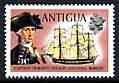 Antigua 1972 Nelson & HMS Boreas 5c (wmk upright) unmounted mint, SG 327*, stamps on ships, stamps on explorers, stamps on nelson