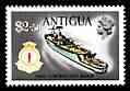 Antigua 1972 HMS London (Destroyer) $2.50 (wmk upright) unmounted mint, SG 333*, stamps on ships, stamps on 