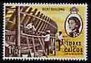 Turks & Caicos Islands 1967 Boat Building 1d from def set unmounted mint, SG 275, stamps on ships
