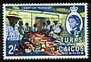 Turks & Caicos Islands 1967 Crawfish Industry 2s from def set unmounted mint, SG 283, stamps on fish, stamps on industries