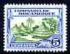 Mozambique Company 1937 Native Huts 5c unmounted mint SG 287*, stamps on housing