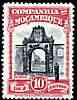 Mozambique Company 1937 Old Gate 10E unmounted mint SG 303*, stamps on , stamps on  stamps on mozambique company 1937 old gate 10e unmounted mint sg 303*