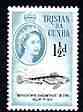 Tristan da Cunha 1960 Thornfish 1.5d from def set unmounted mint, SG 30, stamps on marine life, stamps on fish