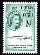 Tristan da Cunha 1960 Atlantic Saury 2d from def set unmounted mint, SG 31, stamps on marine life, stamps on fish