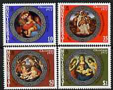 Montserrat 1972 Christmas (Paintings) perf set of 4 unmounted mint, SG 303-306, stamps on , stamps on  stamps on christmas, stamps on  stamps on arts, stamps on  stamps on david, stamps on  stamps on 