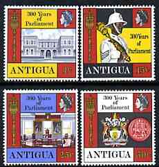 Antigua 1969 Tercentenary of Parliament perf set of 4 unmounted mint, SG 226-29*, stamps on constitutions, stamps on arms, stamps on heraldry