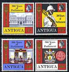 Antigua 1969 Tercentenary of Parliament perf set of 4 unmounted mint, SG 226-29*, stamps on , stamps on  stamps on constitutions, stamps on  stamps on arms, stamps on  stamps on heraldry