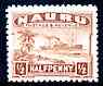 Nauru 1924-48 Century (Freighter) 1/2d chestnut unmounted mint, SG 26A*, stamps on ships, stamps on  kg5 , stamps on 