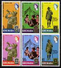 Grenada 1968 World Scout Jamboree perf set of 6 unmounted mint, SG 283-88, stamps on , stamps on  stamps on scouts