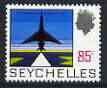 Seychelles 1969-75 Impression of Proposed Airport 85c on slightly toned paper (original 1967 issue)  unmounted mint, SG 272, stamps on , stamps on  stamps on aviation, stamps on  stamps on airports