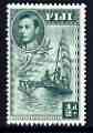Fiji 1938-55 KG6 1/2d native Sailing Canoe perf 13.5 unmounted mint, SG 249, stamps on , stamps on  kg6 , stamps on canoes