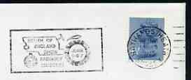 Postmark - Great Britain 1975 cover bearing illustrated cancellation for South of England Show, Ardingly, showing a tractor, stamps on , stamps on  stamps on tractors