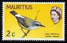 Mauritius 1965 Bourbon White Eye 2c (from Birds def set) unmounted mint, SG 317*, stamps on , stamps on  stamps on birds, stamps on  stamps on 