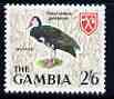 Gambia 1966 Spur Winged Goose 2s6d (from birds def set) unmounted mint SG 242*, stamps on birds, stamps on geese