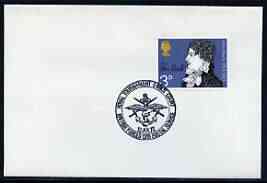 Postmark - Great Britain 1972 cover bearing illustrated cancellation for Royal Tournament (BFPS), stamps on militaria