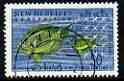 New Hebrides - English 1963-72 Surgeonfish 50c from def set very fine cds used, SG 105, stamps on fish