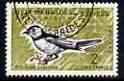 New Hebrides - English 1963-72 Flycatcher 2f from def set very fine cds used, SG 107, stamps on birds