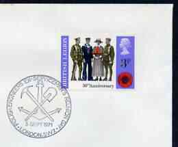 Postmark - Great Britain 1971 cover bearing special cancellation for Polish Engineers Ex-Servicemen's Reunion, stamps on militaria, stamps on anchors