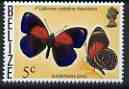 Belize 1974 Butterfly 5c (Callicore patelina) def unmounted mint, SG 385*