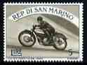 San Marino 1954 Motor Cycle Racing 5L from Sport set of 11, SG 478 unmounted mint, stamps on motorbikes
