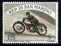 San Marino 1954 Motor Cycle Racing 5L from Sport set of 11, SG 478 unmounted mint, stamps on , stamps on  stamps on motorbikes