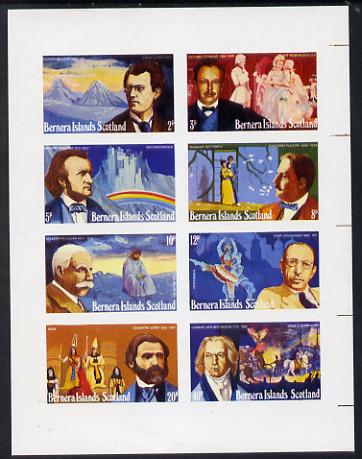 Bernera 1978 Composers imperf set of 8 values unmounted mint (Strauss, Mahler, Wagner, Puccini, Elgar, Stravinski, Verdi & Beethoven) unmounted mint, stamps on music, stamps on personalities, stamps on rainbow, stamps on composers, stamps on strauss, stamps on mahler, stamps on wagner, stamps on puccini, stamps on elgar, stamps on stravinsky, stamps on verdi, stamps on beethoven, stamps on personalities, stamps on beethoven, stamps on opera, stamps on music, stamps on composers, stamps on deaf, stamps on disabled, stamps on masonry, stamps on masonics