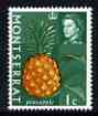 Montserrat 1969-70 Pineapple 1c (wmk sideways) unmounted mint, SG 213, stamps on fruit, stamps on food, stamps on pineapples