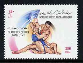 Iran 1998 World Wrestling Championship unmounted mint, SG 2972*, stamps on sport, stamps on wrestling