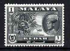 Malaya - Kedah 1959 Copra 1c (from def set) unmounted mint, SG 104