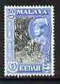 Malaya - Kedah 1959 Aborigines Hunting with Blowpipes 50c perf 12.5 (from def set) unmounted mint, SG 111, stamps on hunting, stamps on natives