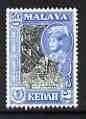 Malaya - Kedah 1959 Aborigines Hunting with Blowpipes 50c perf 12.5 (from def set) unmounted mint, SG 111, stamps on , stamps on  stamps on hunting, stamps on  stamps on natives