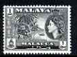 Malaya - Malacca 1957 Copra 1c (from def set) unmounted mint, SG 39*, stamps on , stamps on  stamps on copra, stamps on  stamps on food