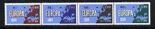 Calf of Man 1964 Europa perf set of 4 unmounted mint (Rosen CA19-22), stamps on , stamps on  stamps on europa, stamps on  stamps on maps