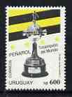 Uruguay 1992 Penarol Football World Club Champions unmounted mint, SG 2073, stamps on football, stamps on sport
