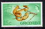 Grenada 1968-71 Tree Boa 15c from def set unmounted mint SG 314, stamps on reptiles, stamps on snakes, stamps on snake, stamps on snakes, stamps on 