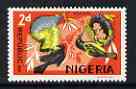 Nigeria 1965-66 Weaver Bird & Malimbe 2d from Animal Def set unmounted mint SG 175, stamps on animals, stamps on birds, stamps on 