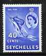 Seychelles 1954-61 Sailfish 40c (from def set) unmounted mint, SG 181