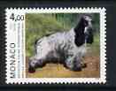 Monaco 1995 International Dog Show, Monte Carlo 4f showing American Cocker Spaniel, unmounted mint SG 2210