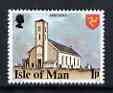 Isle of Man 1978-81 Jurby Church 1p perf 14.5 (from def set) unmounted mint, SG 112B, stamps on churches