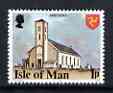 Isle of Man 1978-81 Jurby Church 1p perf 14.5 (from def set) unmounted mint, SG 112B, stamps on , stamps on  stamps on churches