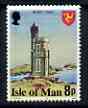 Isle of Man 1978-81 Milner's Tower 8p perf 14.5 (from def set) unmounted mint, SG 115B