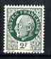 France 1941 Marshal Pétain 2fr blue-green British Intelligence Forgery produced during WW2 for use by the French Resistance, very fine mint*, stamps on personalities, stamps on militaria, stamps on  ww2 , stamps on forgeries  , stamps on dictators.