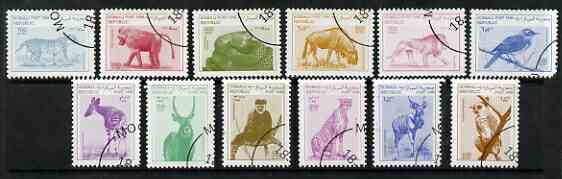 Somalia 1998 Animals perf def set 12 values complete cto used*, stamps on , stamps on  stamps on animals, stamps on  stamps on birds, stamps on  stamps on reptiles, stamps on  stamps on snakes, stamps on  stamps on lions, stamps on  stamps on cats, stamps on  stamps on apes, stamps on  stamps on , stamps on  stamps on snake, stamps on  stamps on snakes, stamps on  stamps on 