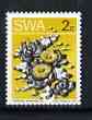 South West Africa 1973 Succulent - Lapidaria margaretae 2c ordinary paper unmounted mint, SG 258, stamps on , stamps on  stamps on flowers, stamps on  stamps on cacti