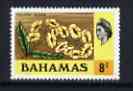 Bahamas 1972 Yellow Elder 8c (CA s/ways wmk def set) unmounted mint, SG 396, stamps on flowers