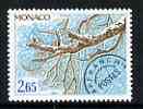 Monaco 1980 Winter 2f65 precancelled (SG1424) from The Season set of 8 unmounted mint, stamps on trees