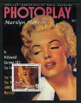 Somalia 2003 Marilyn Monroe perf m/sheet (Photoplay Cover) unmounted mint, stamps on films, stamps on cinema, stamps on entertainments, stamps on music, stamps on personalities, stamps on marilyn monroe