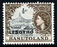Lesotho 1966 Qiloane 0.5c (wmk Script CA) unmounted mint, SG 110A*, stamps on tourism