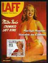 Congo 2003 History of the Cinema - Marilyn Monroe #3 perf m/sheet (Laff Magazine) unmounted mint, stamps on films, stamps on cinema, stamps on entertainments, stamps on music, stamps on personalities, stamps on marilyn monroe